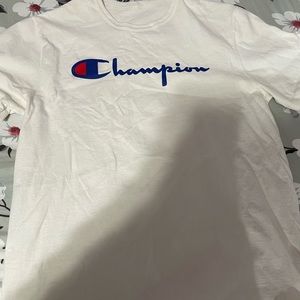 White champion shirt